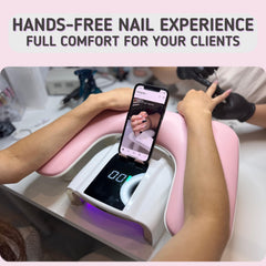 Sorreni detachable manicure hand pillow for salon or home setups