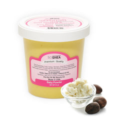 SoShea whipped shea butter jar close-up for deep hydration and radiant skin.