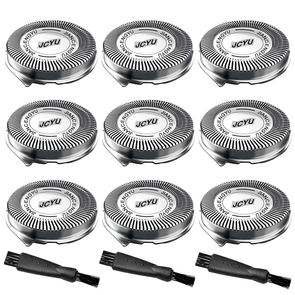 Soujcou SH30 heads show broad compatibility with Philips Norelco Series 3000 and 2000 for smooth shaving