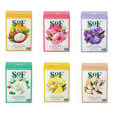 South Of France SoF triple milled bar soap with coconut oil delivers a creamy lather for daily cleansing.
