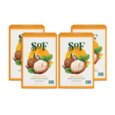 South Of France SoF triple milled bar soap with coconut oil delivers creamy cleansing.