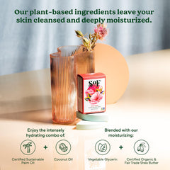 South Of France SoF is vegan and Non-GMO certified, signaling a thoughtful cleansing choice.