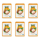 South Of France triple milled bar soap with coconut oil pour for creamy cleansing
