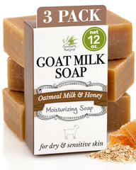 Southern Natural Goat Milk Soap Bar Wrapped is gift-ready and gentle for daily cleansing.