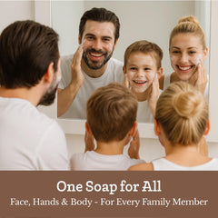 Southern Natural Goat Milk Soap Ingredients Olive Oil and Coconut Oil shot emphasizes nourishing base.