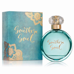Southern Soul Tru Western perfume bottle boosts daily confidence with warm floral notes.