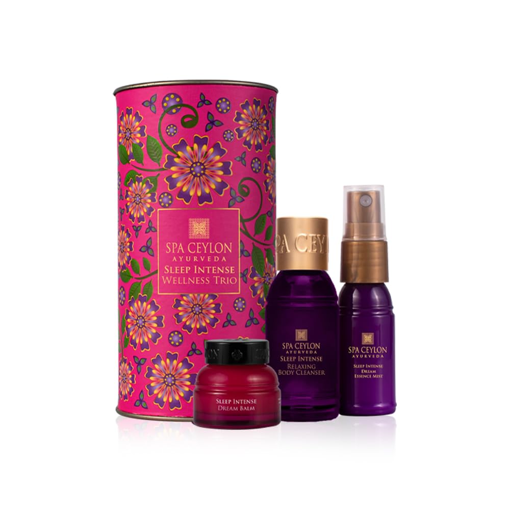 SPA CEYLON Sleep Intense Relaxing Body Cleanser 30ml bottle for calming start to bedtime routine