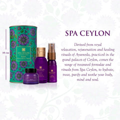 SPA CEYLON Sleep Body & Pillow Mist bottle designed for quick-drying, hydrating sleep prep
