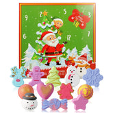 Spa Luxetique Advent Calendar bath bombs box open for daily festive surprise