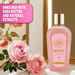 Spa Luxetique body wash and lotion set offering gentle lather and moisture