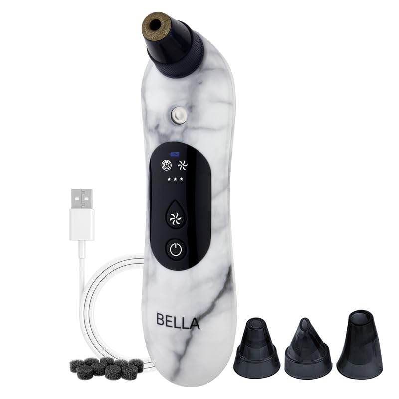 Spa Sciences Bella microdermabrasion device shown for at home exfoliation and texture improvement