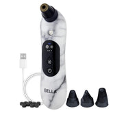 Spa Sciences Bella microdermabrasion device shown for at home exfoliation and texture improvement