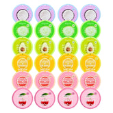 SpaLife Beauty Fruit Sheet Masks 24-pack box for hydrating skincare and aromatherapy scent