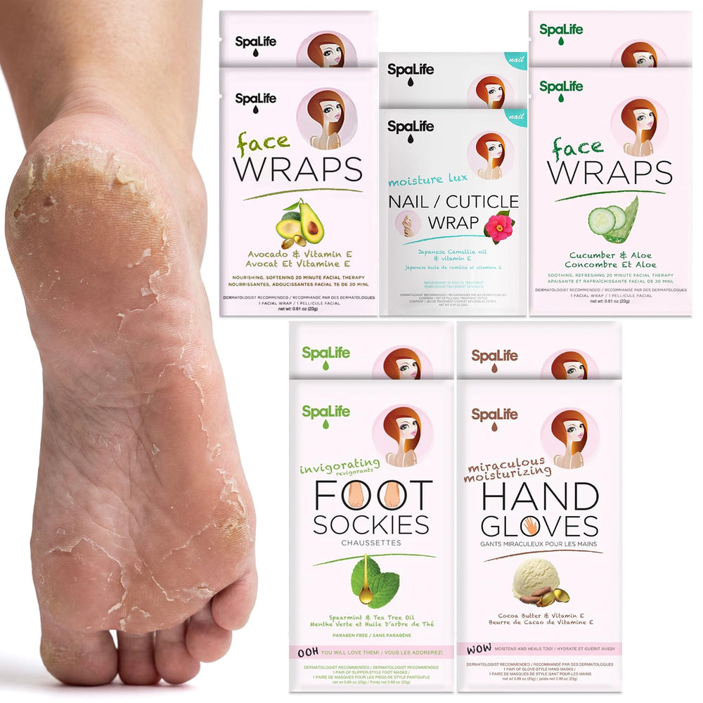 SpaLife hand gloves deliver moisture for softer, smoother hands