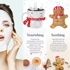 SpaLife collagen mask close-up emphasizing firming and elasticity support for a plumper look