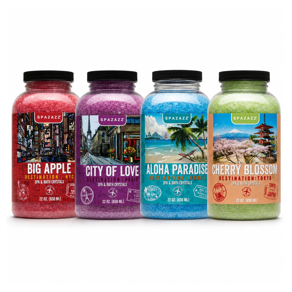 Spazazz Destinations Paris cristales aromaterapia para spa con aroma intenso
