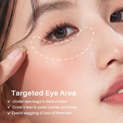 SPODARE caffeine retinol formula helps reduce fine lines around eyes
