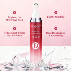 SPODARE eye serum with hyaluronic acid delivers deep moisture around the eyes
