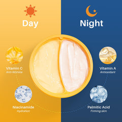 SPODARE Vitamin A night cream application demonstrates overnight renewal and improved texture.
