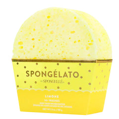 Spongelle Spongelato lemon foam for refreshing gelato scented cleansing ritual