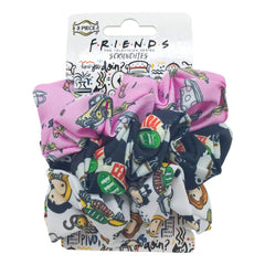 Spoontiques Friends Scrunchies fabric hair accessory for daily outfits and gifting.