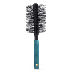 Spornette Double Stranded XL Round Brush barrel shows 2.75-inch barrel for quick volume and styling.