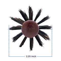 Spornette Italian round brush creates beach waves with natural-looking definition.