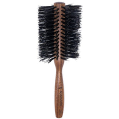 Spornette Italian Rounder 3-inch diameter brush shown for volumizing styling on medium to long hair.