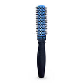 Spornette Prego 1.5-inch round brush barrel delivers quick, even heat for voluminous styles.