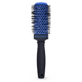 Spornette Prego 2.5-inch round brush barrel close-up for smooth blowouts.