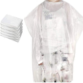 Sportuli disposable hair cape waterproof for salon use protects clothing during dyeing and cutting