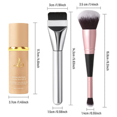 SPRINGSKY 4-in-1 foundation ultra-thin brush enables precise, lightweight application for a soft finish.