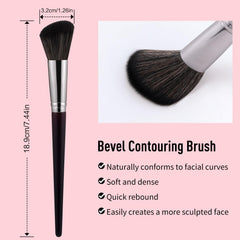 SPRINGSKY contour palette application brushes aiding precise contour and seamless application.