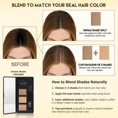 SPRINGSUGAR regrowth blend for natural color between salon visits.