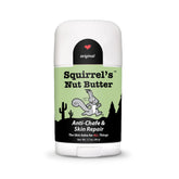 Squirrel's Nut Butter anti-chafing stick applied to pack strap during hike.