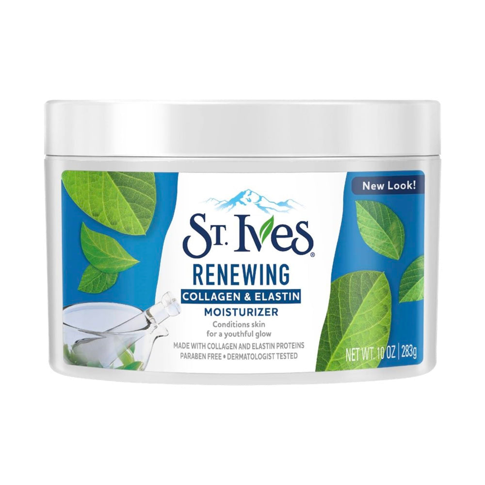 St. Ives Revitalizing Collagen Elastin moisturizer bottle front for daily hydration