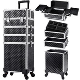 Stagiant rolling makeup case front view for on-the-go organization.