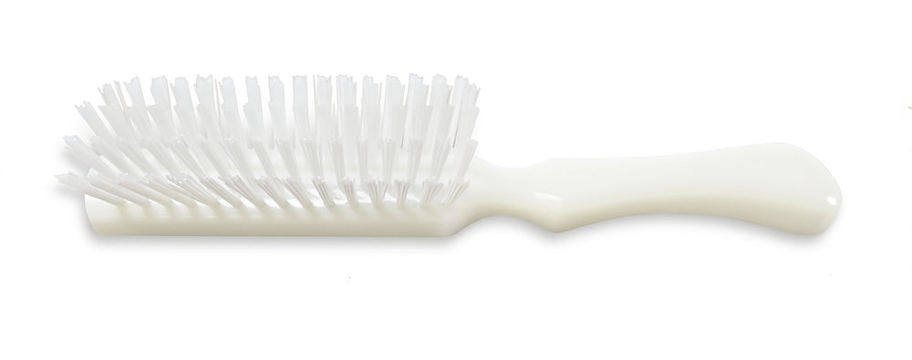 Stanley Lady Catherine hairbrush closeup highlighting premium nylon bristles for smooth styling