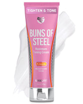 SteelFit Buns of Steel cream jar with rich texture for skin firming