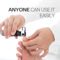STEINDER fingernail clippers gift-pack view showing thoughtful gifting.