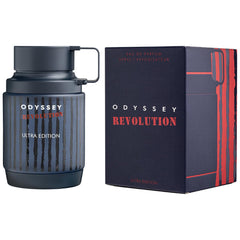 Sterling Parfums Odyssey Ultra Edition packaging showcasing versatile, daytime-to-evening wear.
