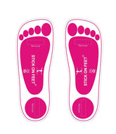 STICKONFEET premium feet pads box ready for fast salon setup and client-ready protection.