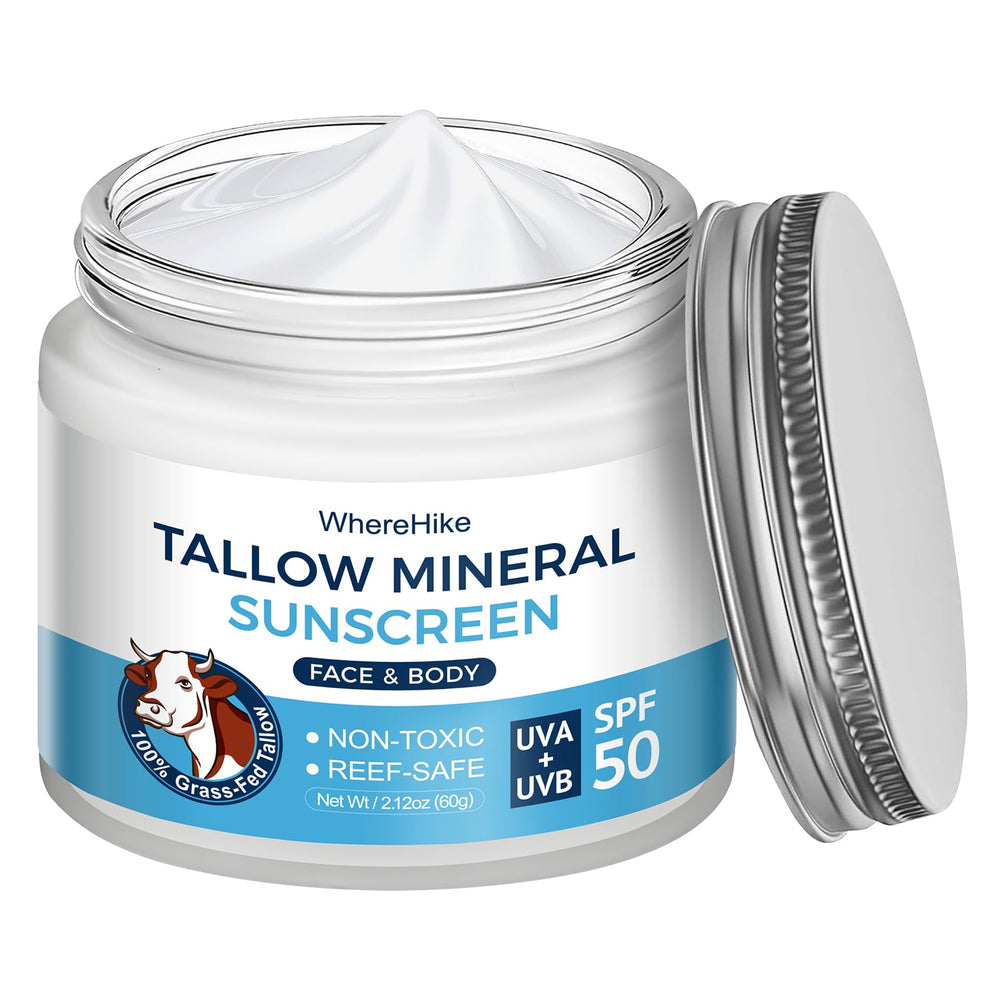 STILIP protector solar de manteca de res en bote, ideal para piel sensible.