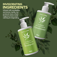 Stock Your Home conditioner bottle closeup shows nourishing formula for daily showers.