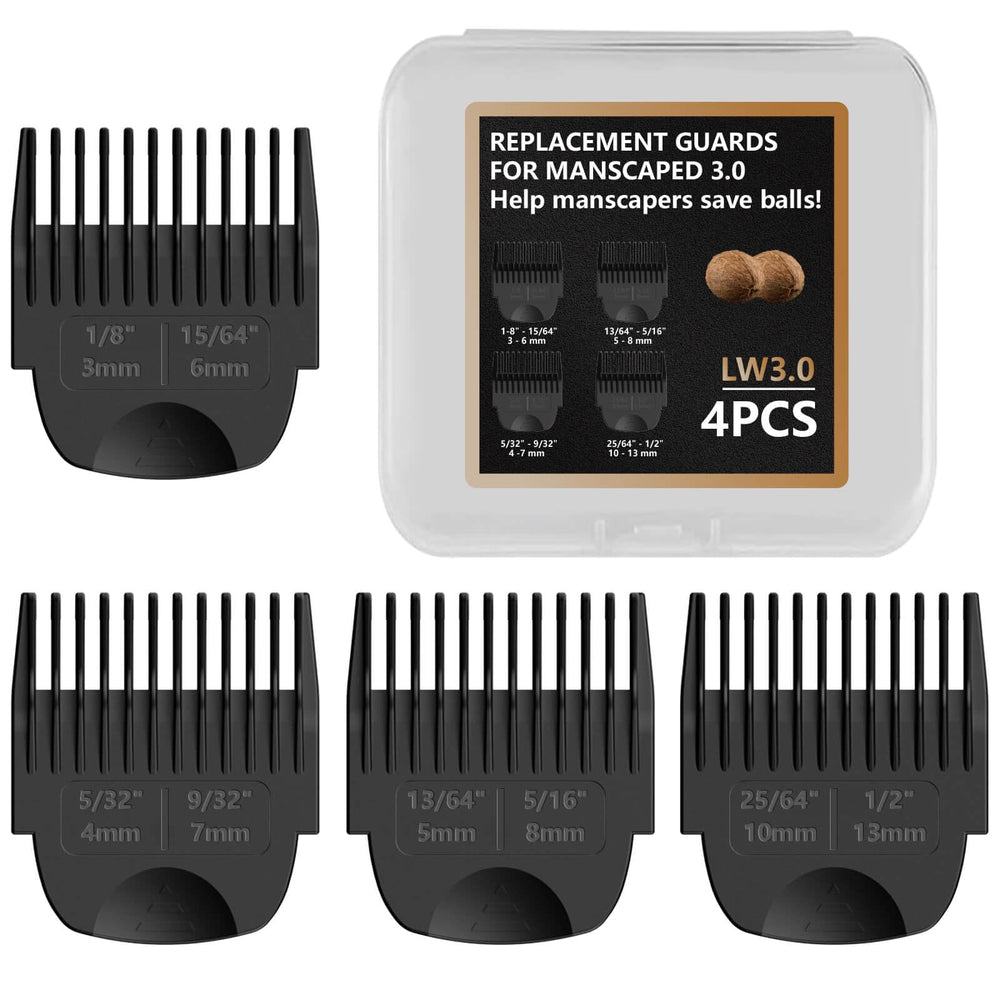 Stovast Manscaped Guard 4-pack overview highlights durable guards for precise trimming