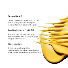 Stratia Lipid Gold label closeup on packaging highlighting premium ingredients.