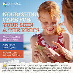 Stream2Sea Coral Care packaging on travel-size kit for reef-aware travelers.
