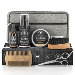 Striking Viking beard shampoo image shows a creamy lather for clean, refreshed skin.