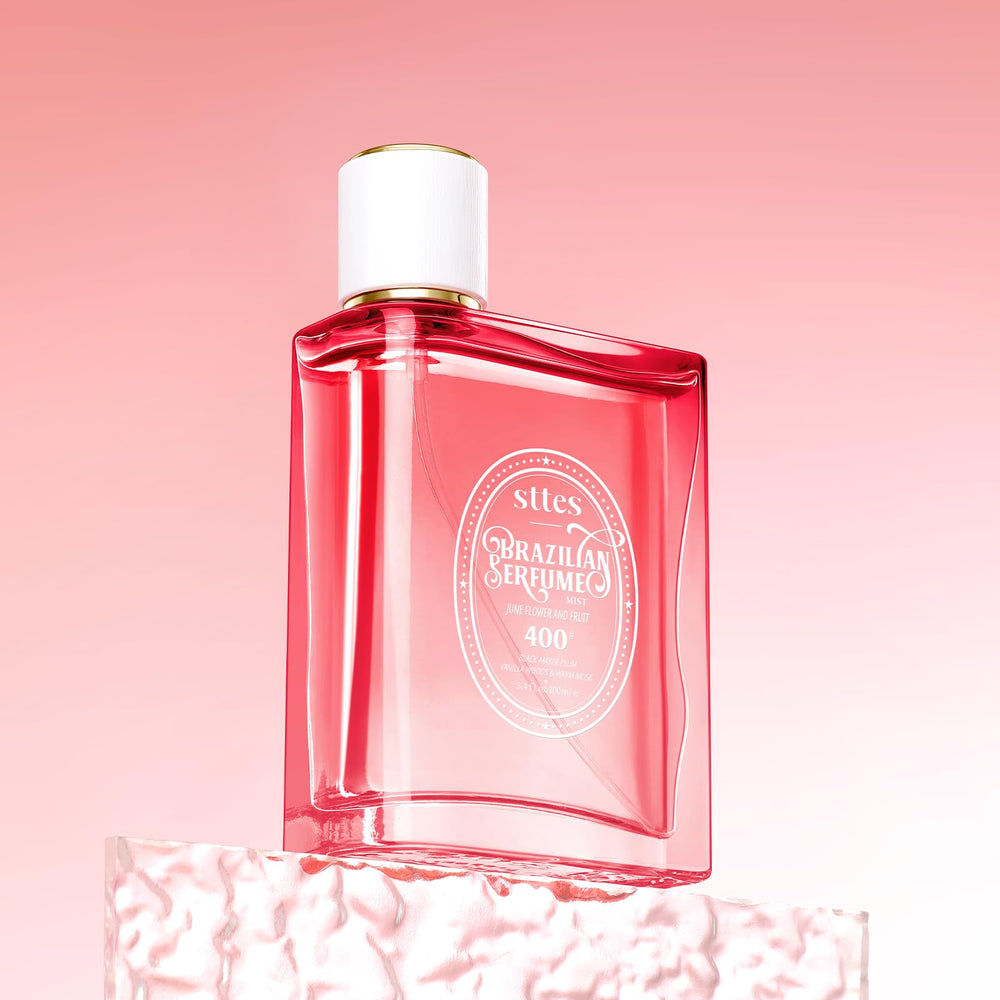 Sttes Perfume 400# June Flower Fruit top notes of plum and strawberry for bright daytime appeal.