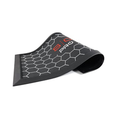 StyleCraft Barber Mat elasticity absorbs shocks protecting tools and counters.